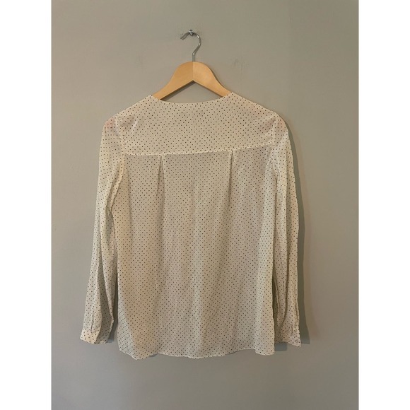 Massimo Dutti Button Down Polka Dot Blouse - Picture 3 of 5